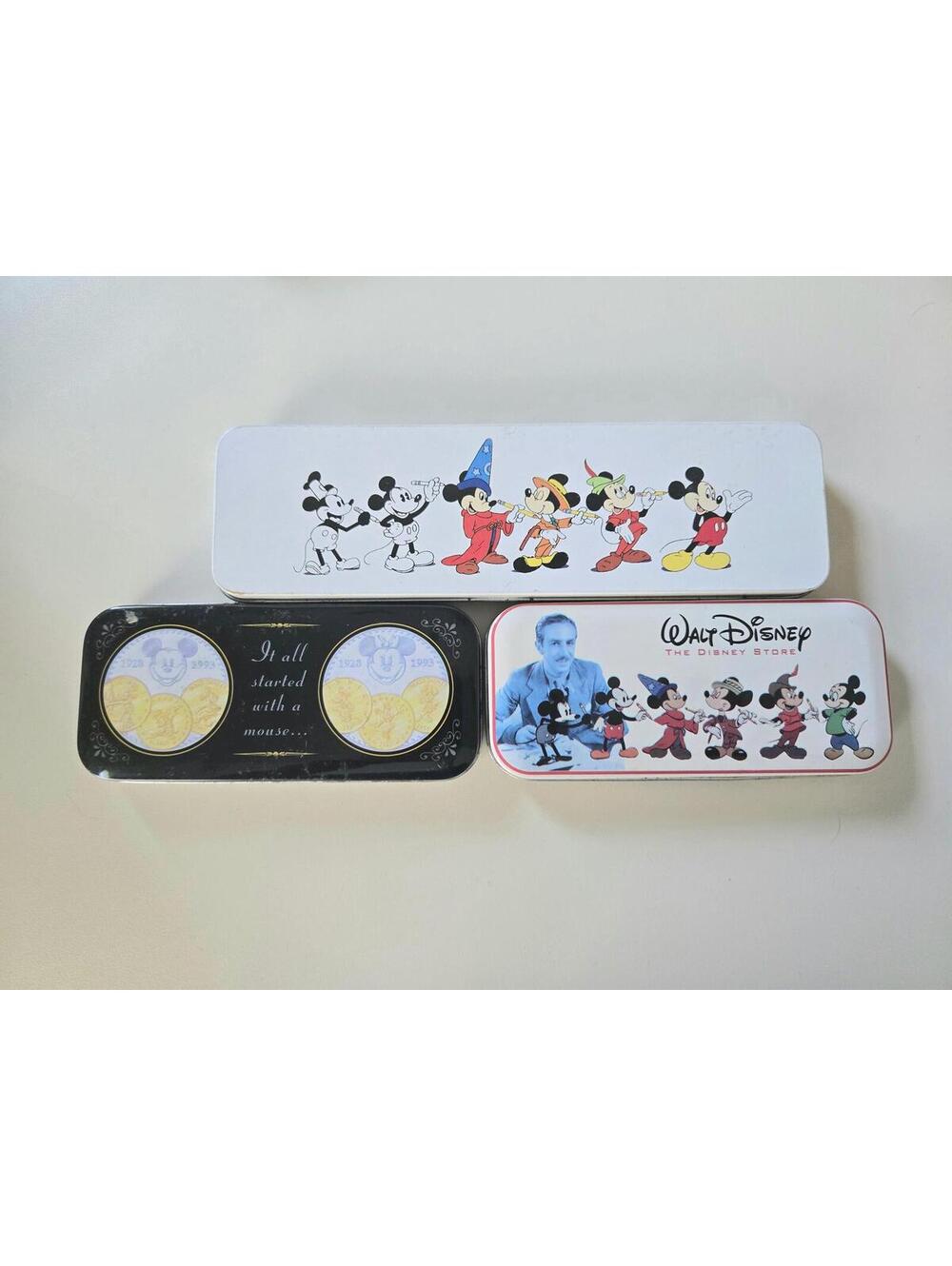 Mickey Mouse Tins as Upcycled Pencil Case The Disney Store Collectible